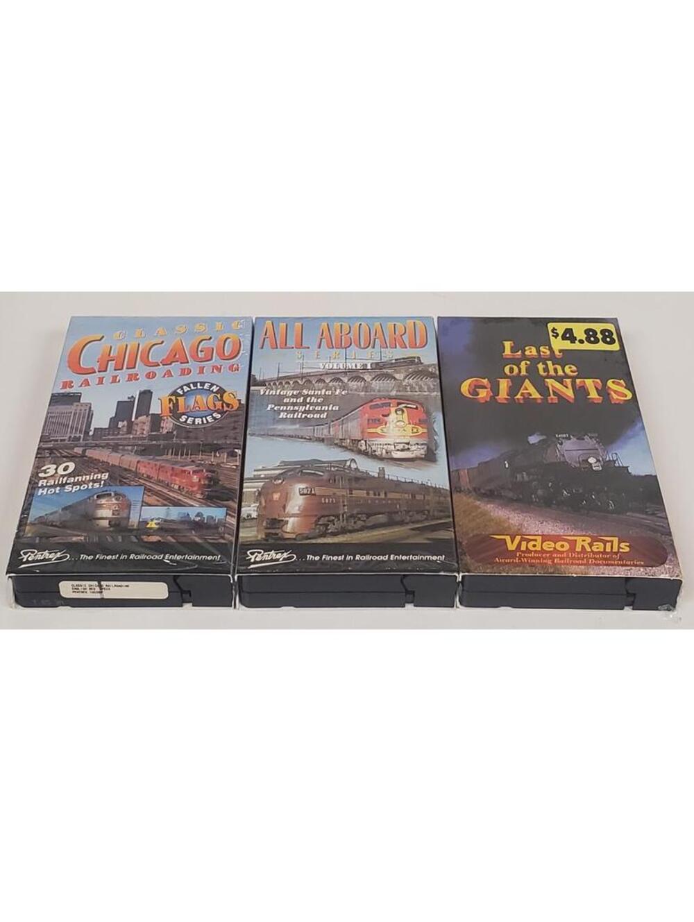 Classic Chicago Railroading Fallen Flags Series VHS Tape